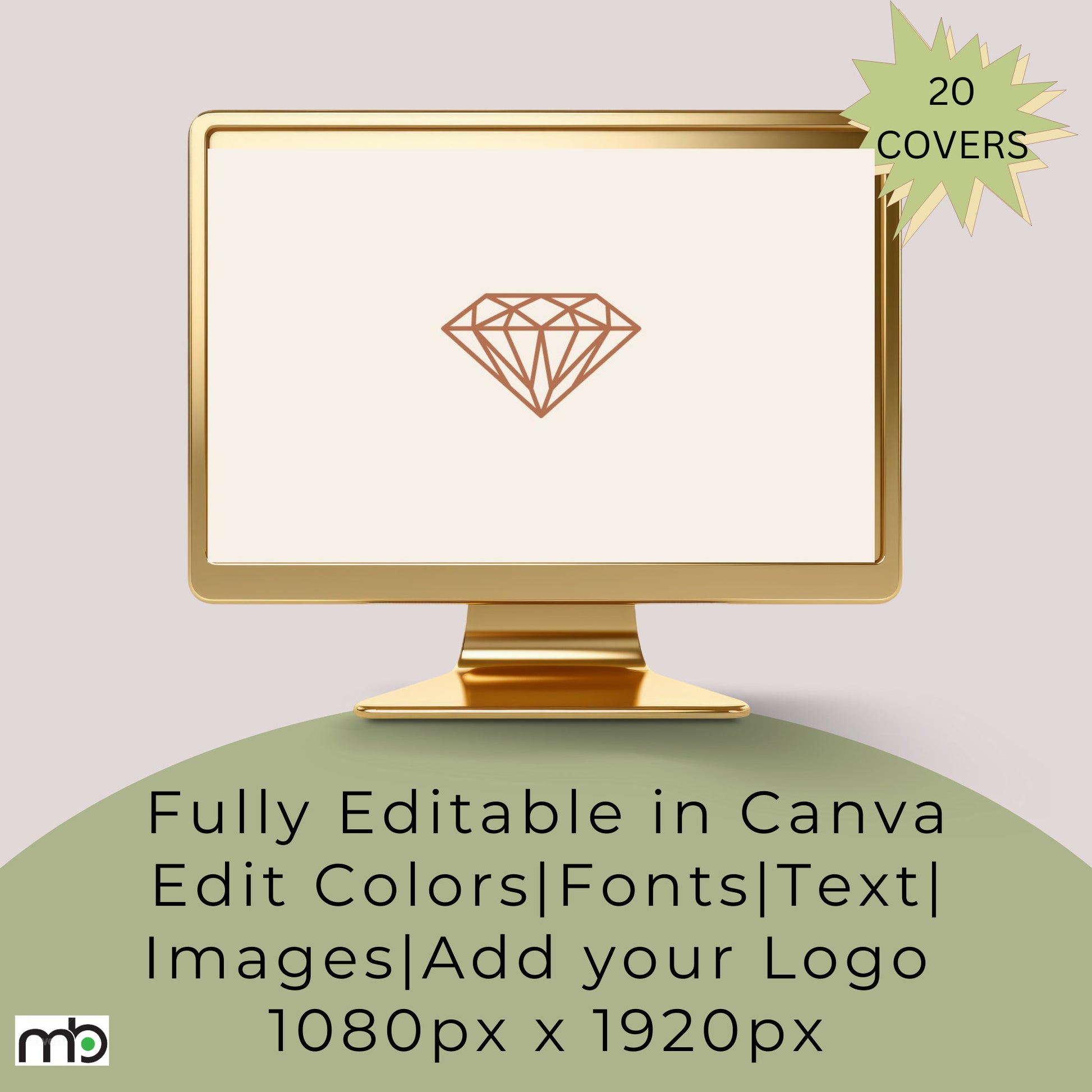 Social Media Templates for Jewelry Business, Canva Template Jewelry Business 20 Instagram Highlight Covers, Jewelry Instagram Post Templates
