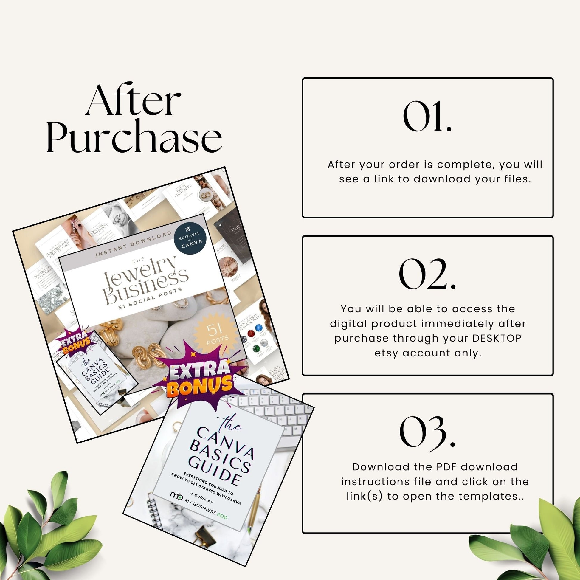 Social Media Templates for Jewelry Business, Social Media Templates for Jewellery Business, Jewelry Themed Canva Templates, Canva Templates