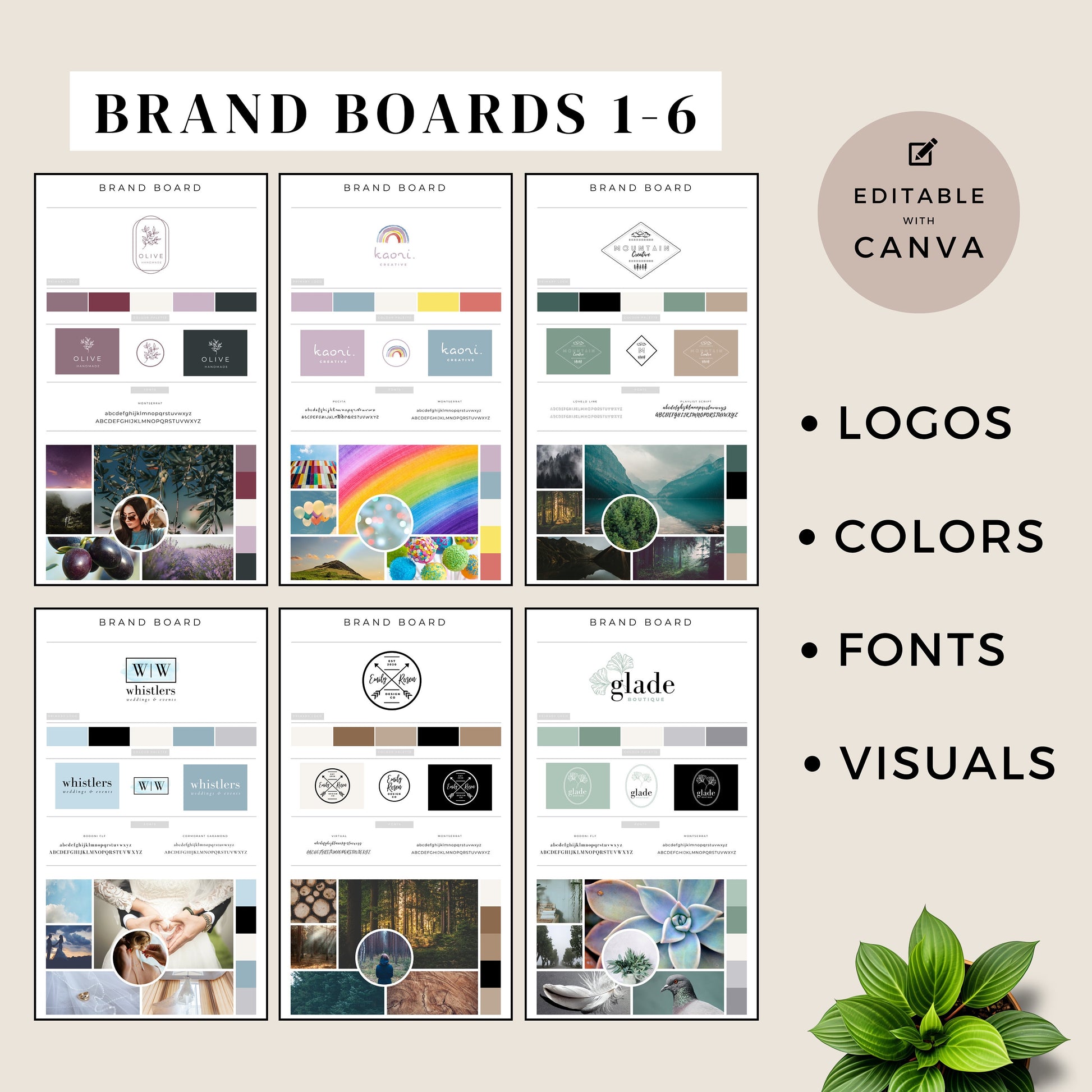Branding Boards, Toolbox, Logo Design and Brand, Logos, Visual Identity pack, color palette, board, graphics, Business Branding, tool, mood