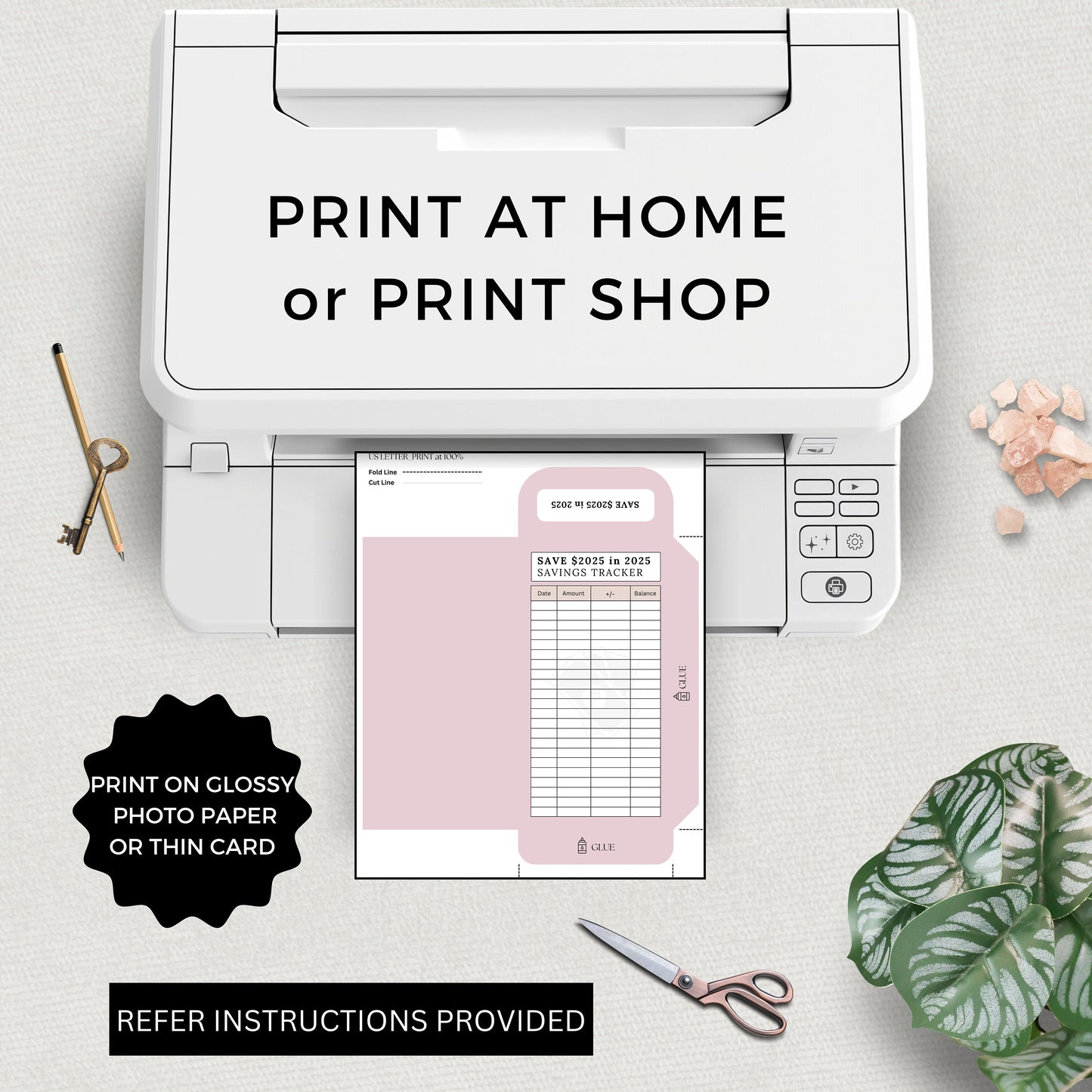 Printable Savings Tracker, Save 2025 in 2025, Financial Goals, Template, Saving Challenge Bundle, Organizer, Envelope, Goal, Money, Budget