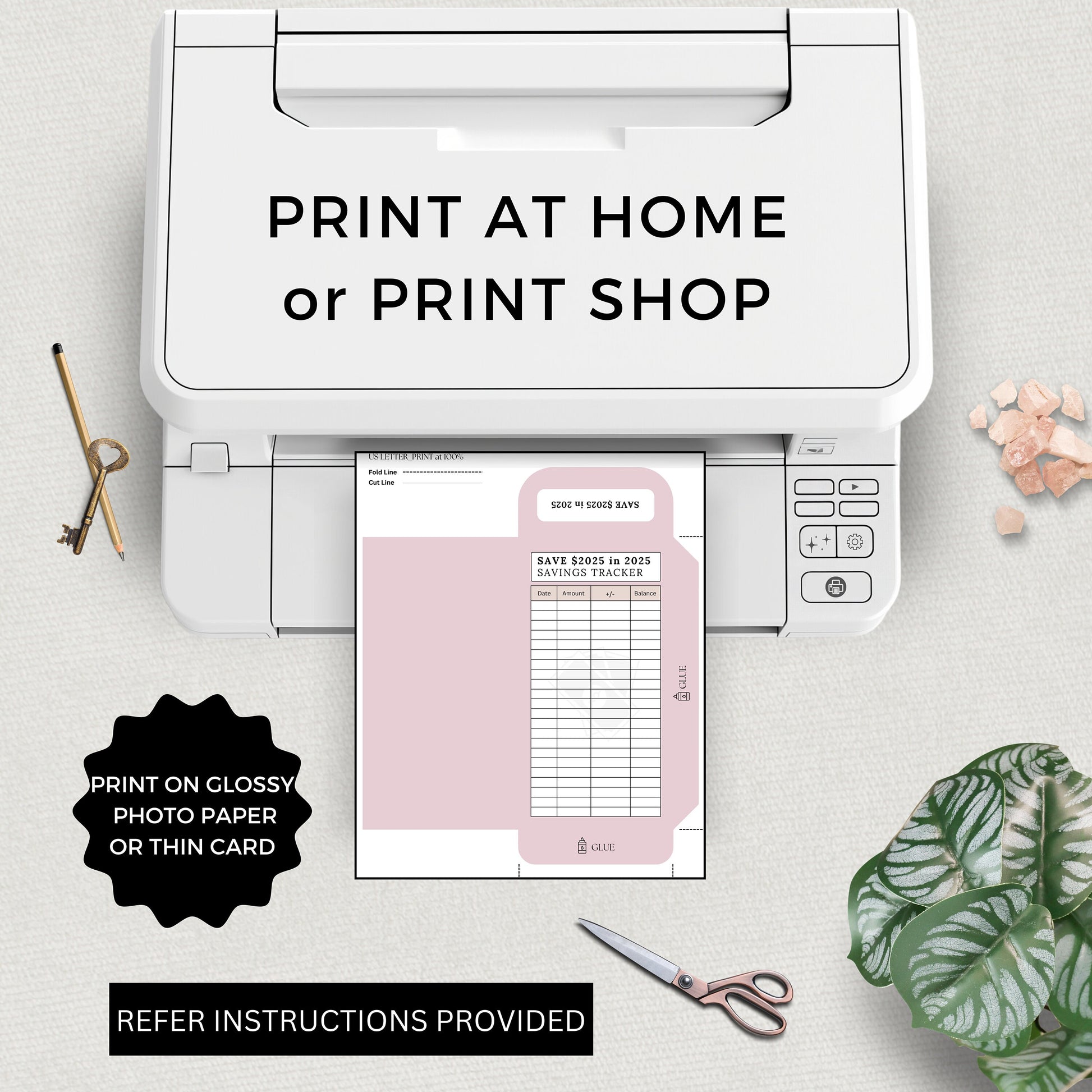 Printable Savings Tracker, Save 2025 in 2025, Financial Goals, Template, Saving Challenge Bundle, Organizer, Envelope, Goal, Money, Budget