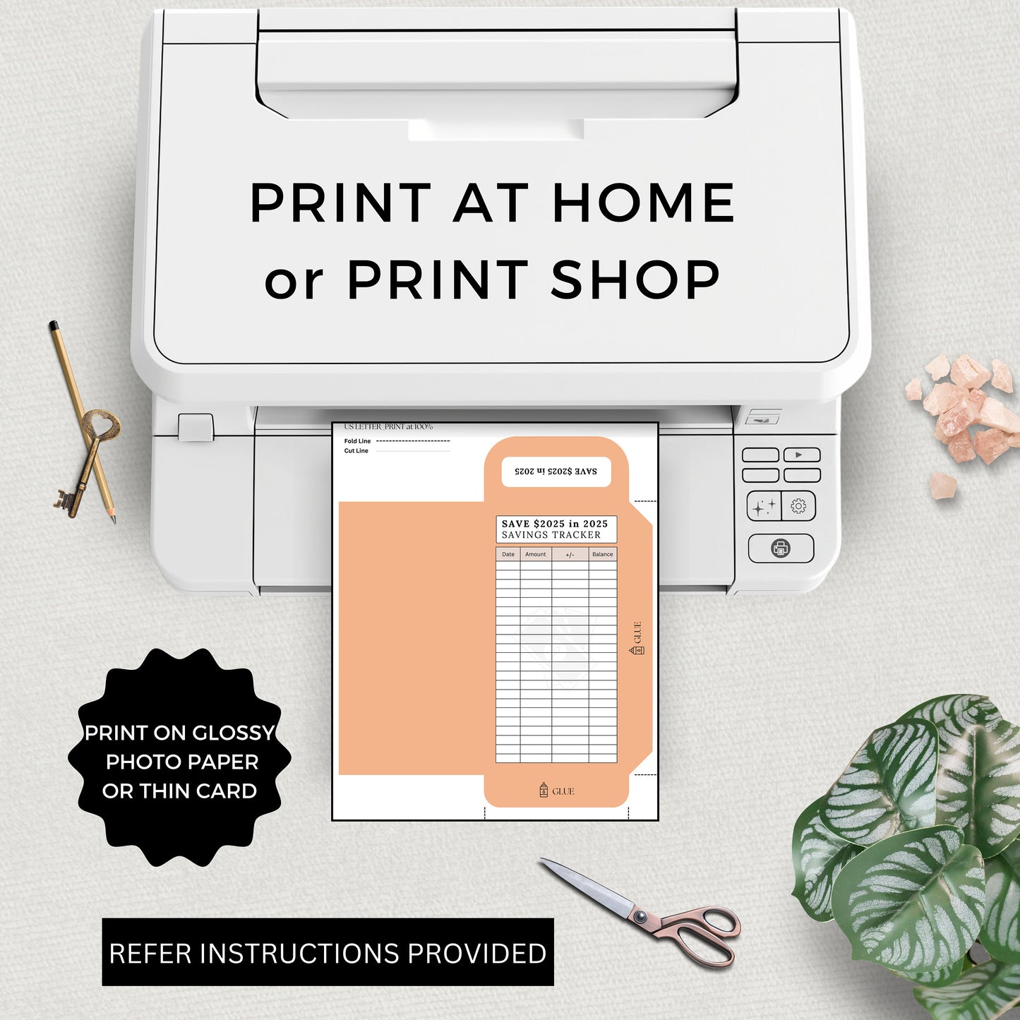 Printable Savings Tracker, Save 2025 in 2025, Financial Goals, Template, Saving Challenge Bundle, Organizer, Envelope, Goal, Money, Personal