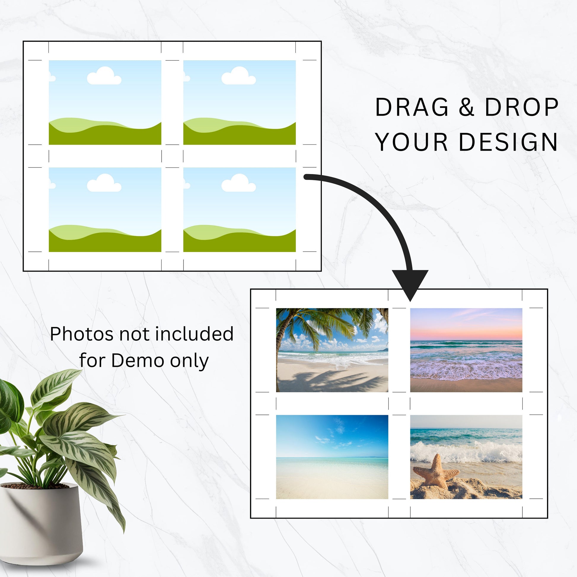 Printing Templates Print Ready Pro Pack Mega Value Bundle Multi Page Template Print and Cut Frame Blank Layout Affirmation Manifestation