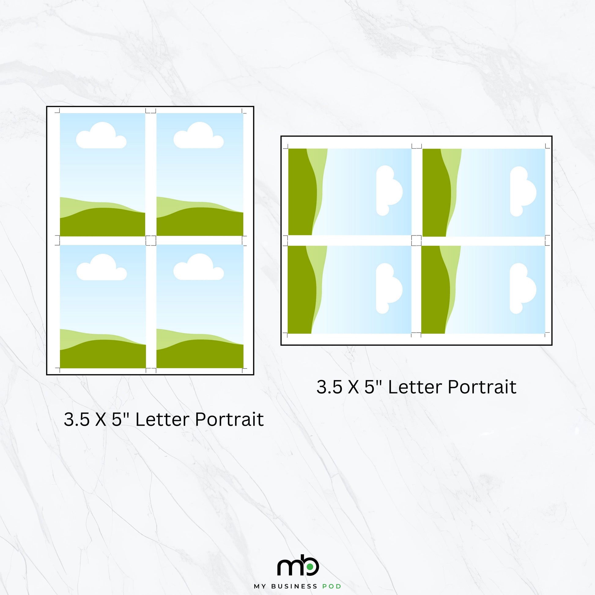 Printing Templates Print Ready Pro Pack Mega Value Bundle Multi Page Template Print and Cut Frame Blank Layout Affirmation Manifestation