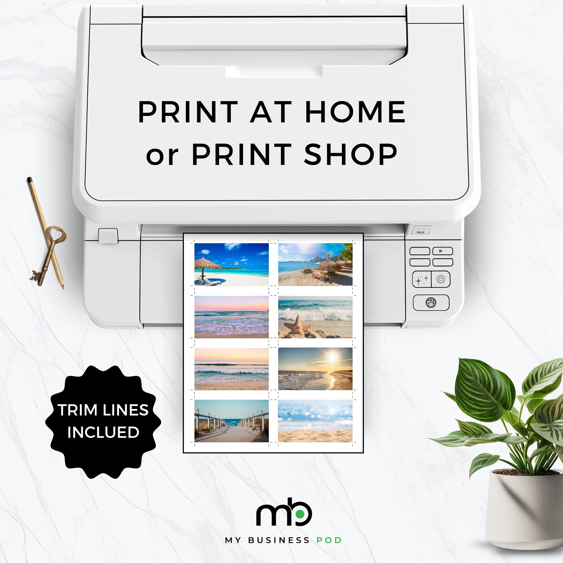 Printing Templates Print Ready Pro Pack Mega Value Bundle Multi Page Template Print and Cut Frame Blank Layout Affirmation Manifestation