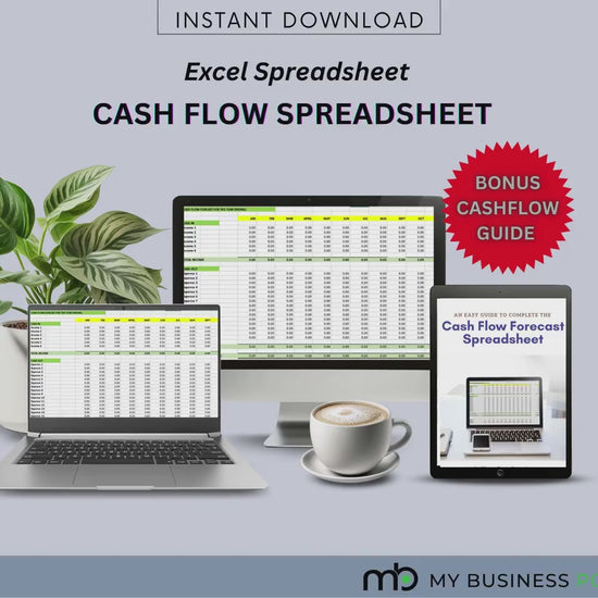 Cash Flow Forecast – Excel Spreadsheet template, Money tracker, Cashflow Prediction, Cash flow, Forecast,Excel, Money, Cash Prediction, Cash