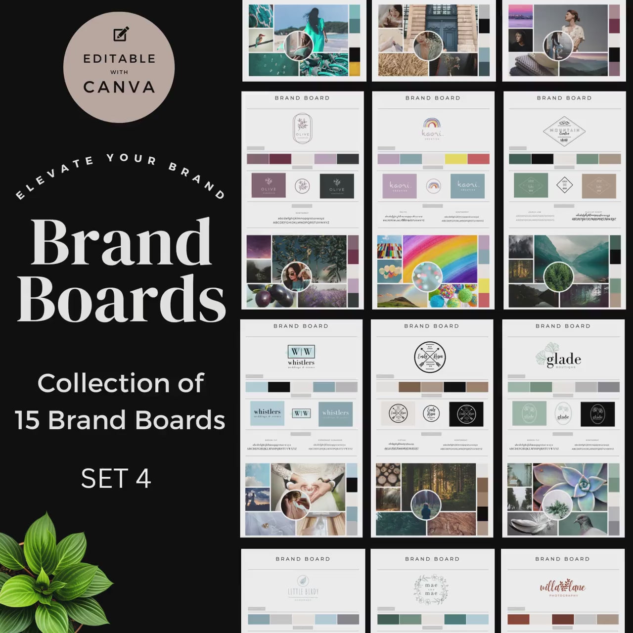 Branding Boards, Toolbox, Logo Design and Brand, Logos, Visual Identity pack, color palette, board, graphics, Business Branding, tool, mood