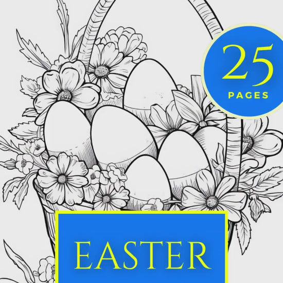 Easter Coloring Pages, Easter Coloring Book, Easter Activities all Ages, Easter Activities for kids, Easter Coloring in Book, Easter Games