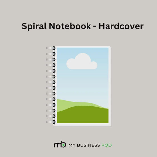 Notebook template, Spiral notebook template, Hardcover notebook template, Softcover notebook template, Open pages notebook, course notebook