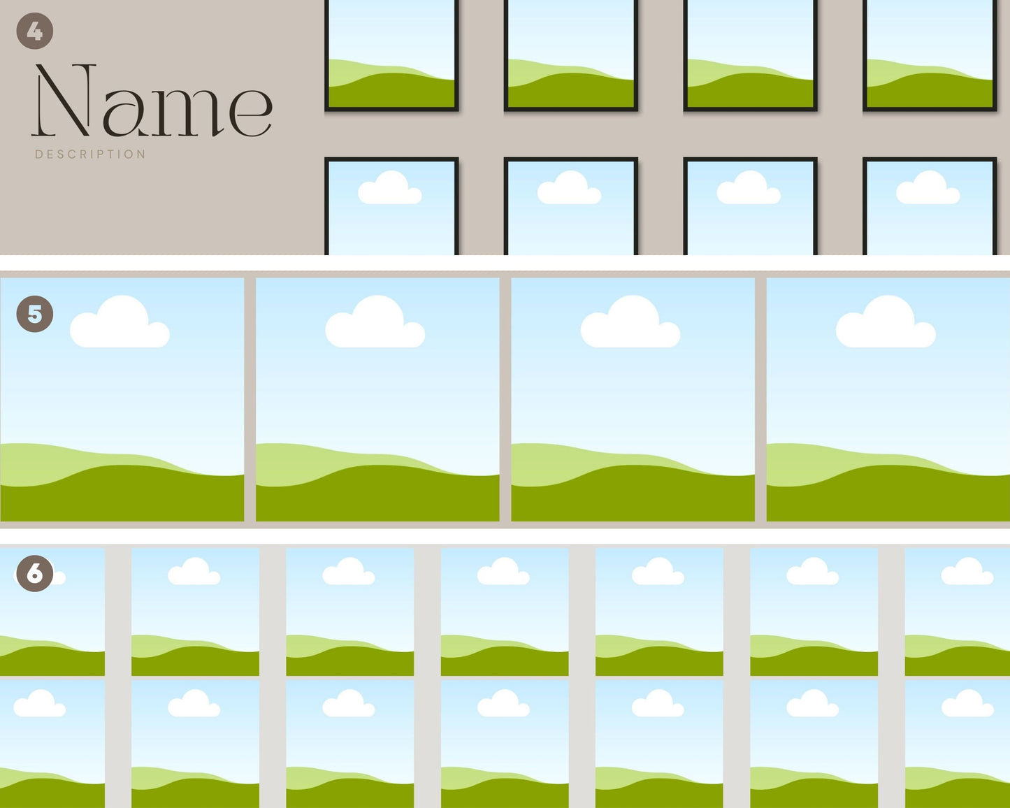 Etsy Shop Banner, Etsy Store Banner, Banner Display, Etsy Big Banner, Etsy Shop Template, Product Mockup, Canva Template, Etsy shop Template