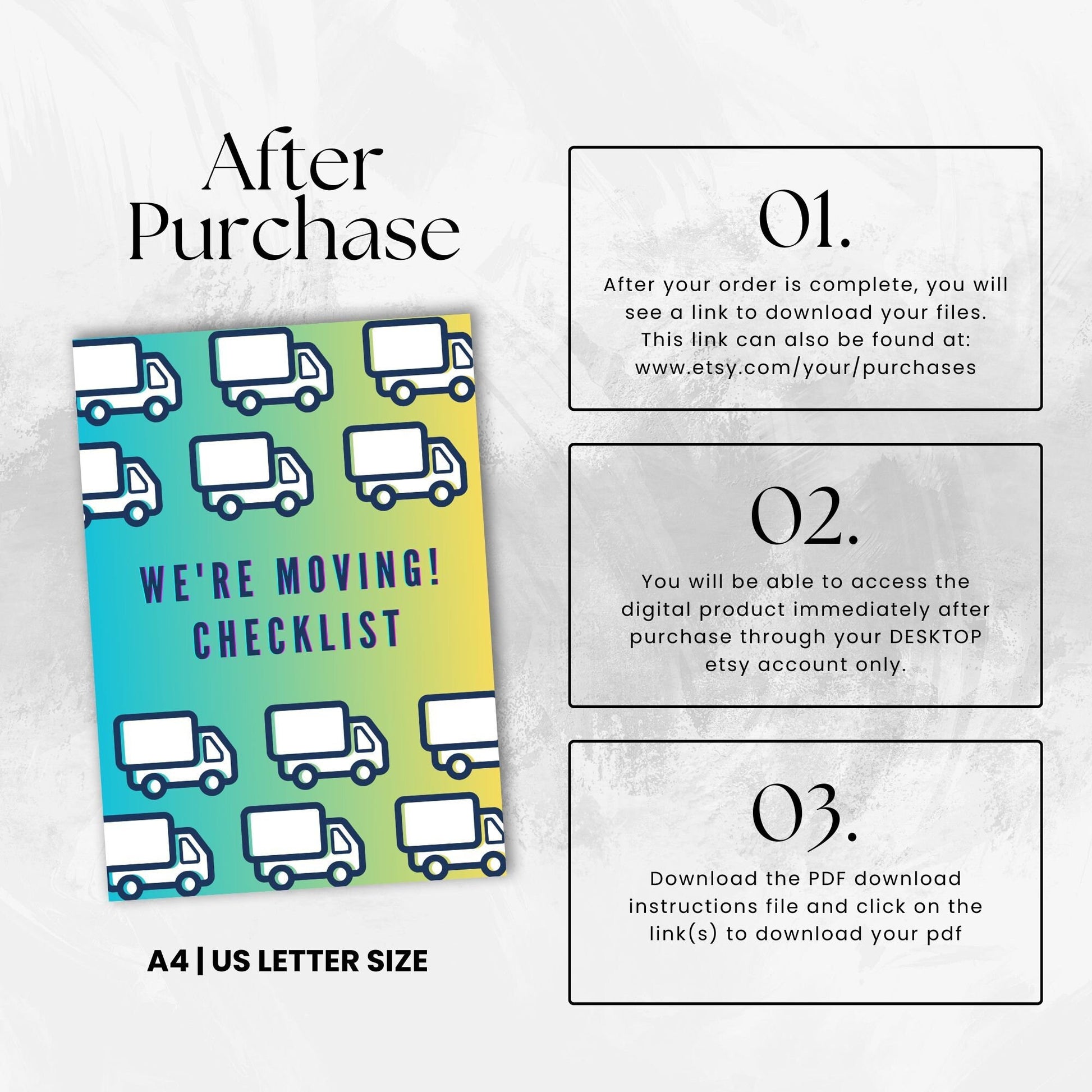 Moving Checklist, Moving Planner, Moving Template, Moving Guide, Digital Moving Checklist, Printable Moving Checklist, Relocation planner