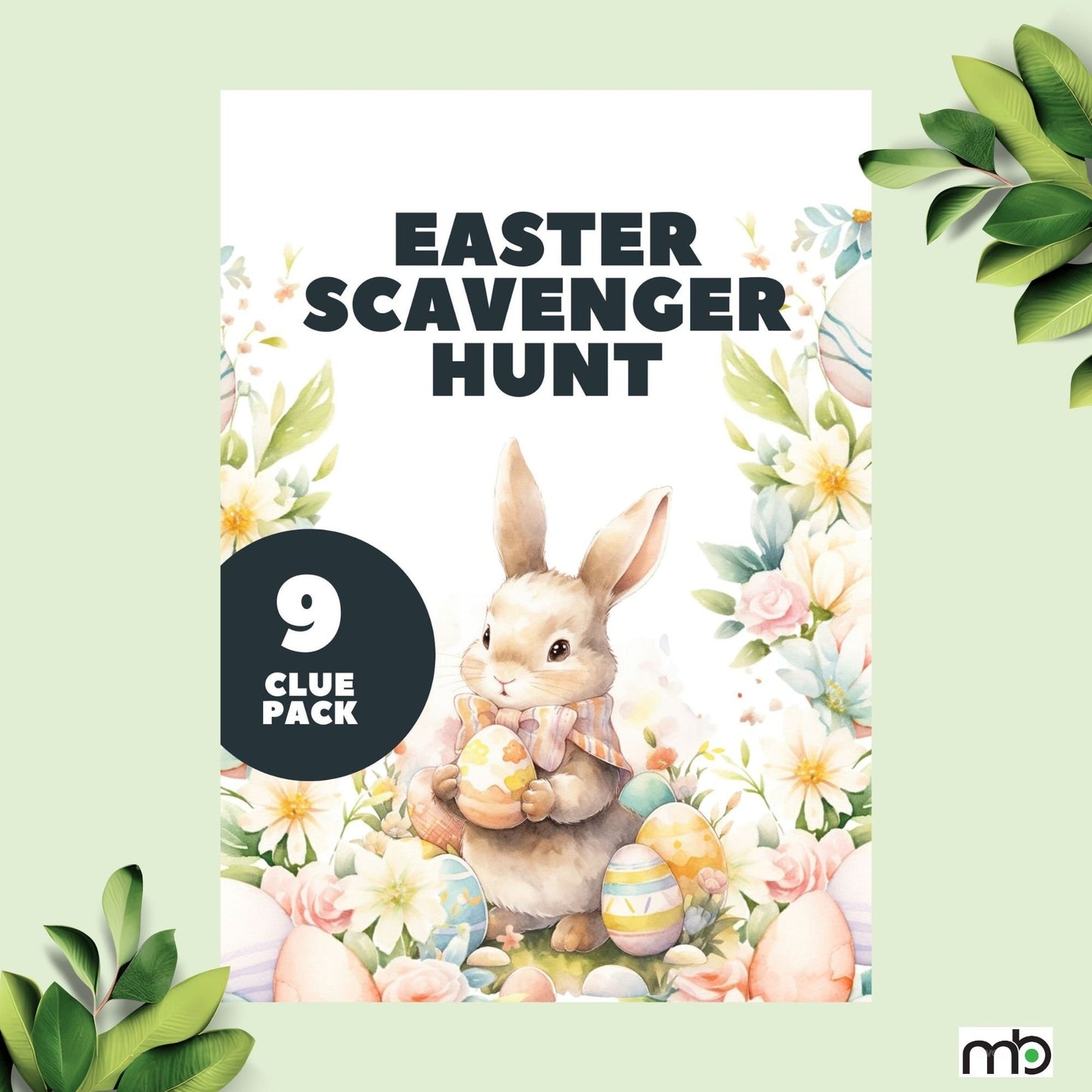 Easter Scavenger Hunt Pack, Easter Games, Easter Hunt, Easter egg Hunt, Scavenger Hunt, Easter fun, Easter basket, Easter Rabbit, Clue Games