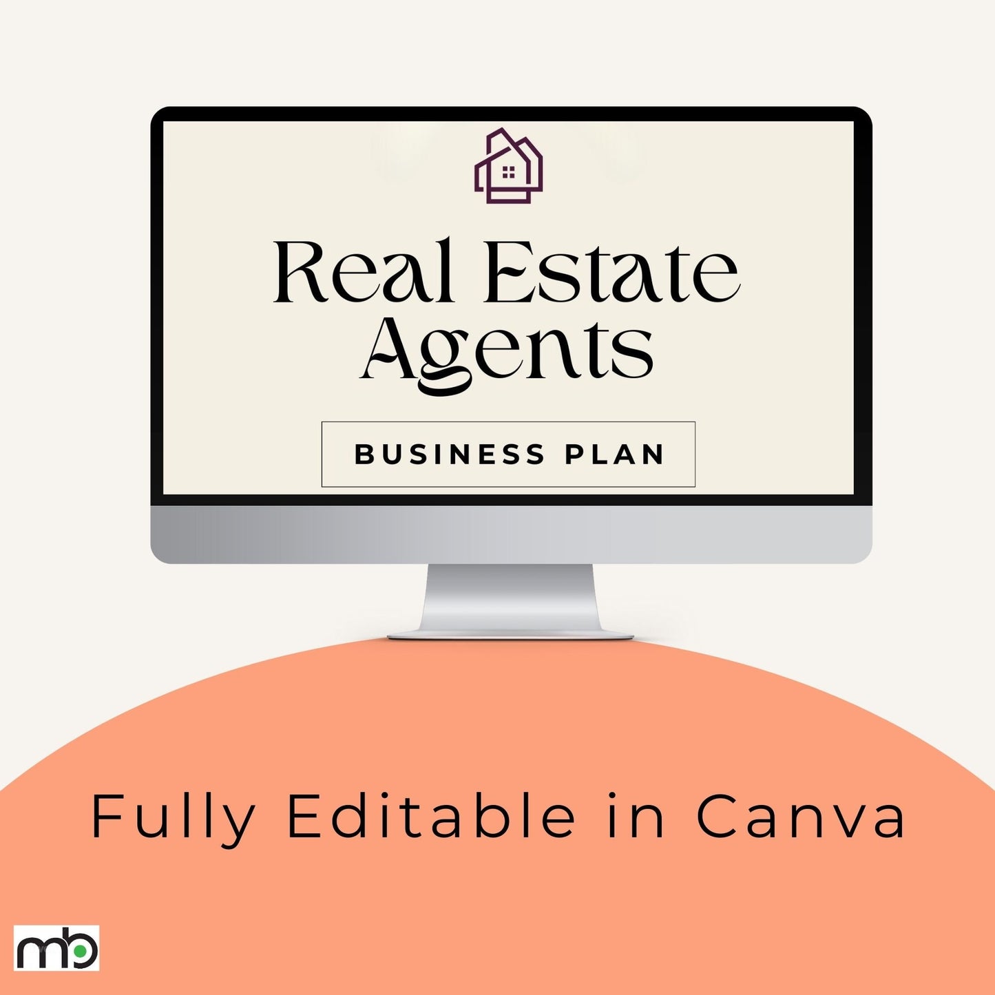 Real Estate Business Plan, Realtor Business Plan, Realtor Planner, Business Planner, Business Plan Template, Real Estate Agent, Realtor, Biz