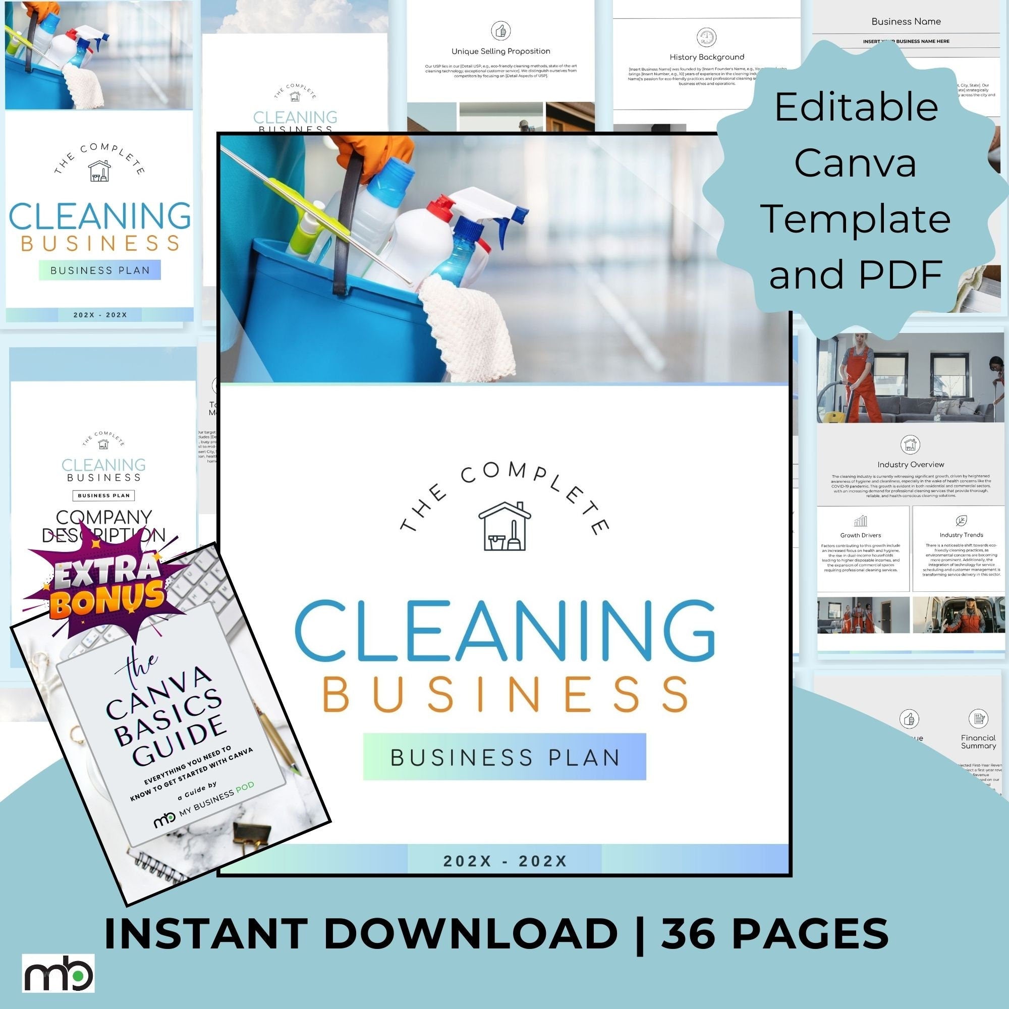 Cleaning Business Plan, Cleaning Services Business Plan, Business Plan ...